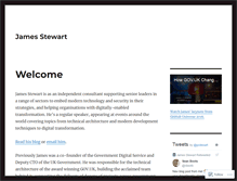 Tablet Screenshot of jystewart.net